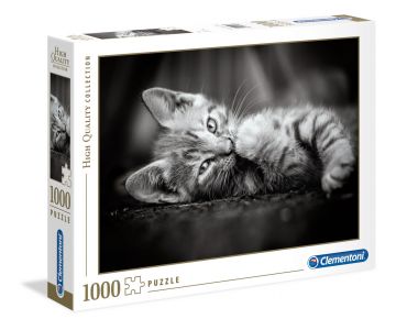 Clementoni Cuddles Cute Cat & Dog 500 Piece Jigsaw Puzzle for Adults