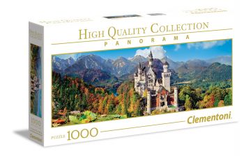 Neuschwanstein, 1000 pc panorama puzzle