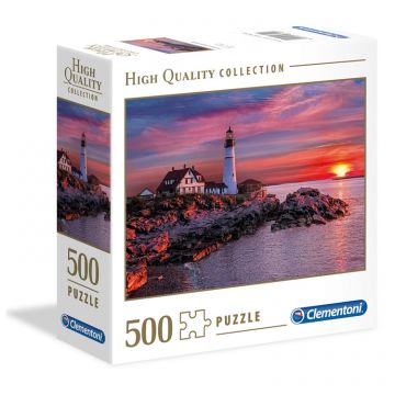 Portland Light Head - 500 pc puzzle in modular packaging